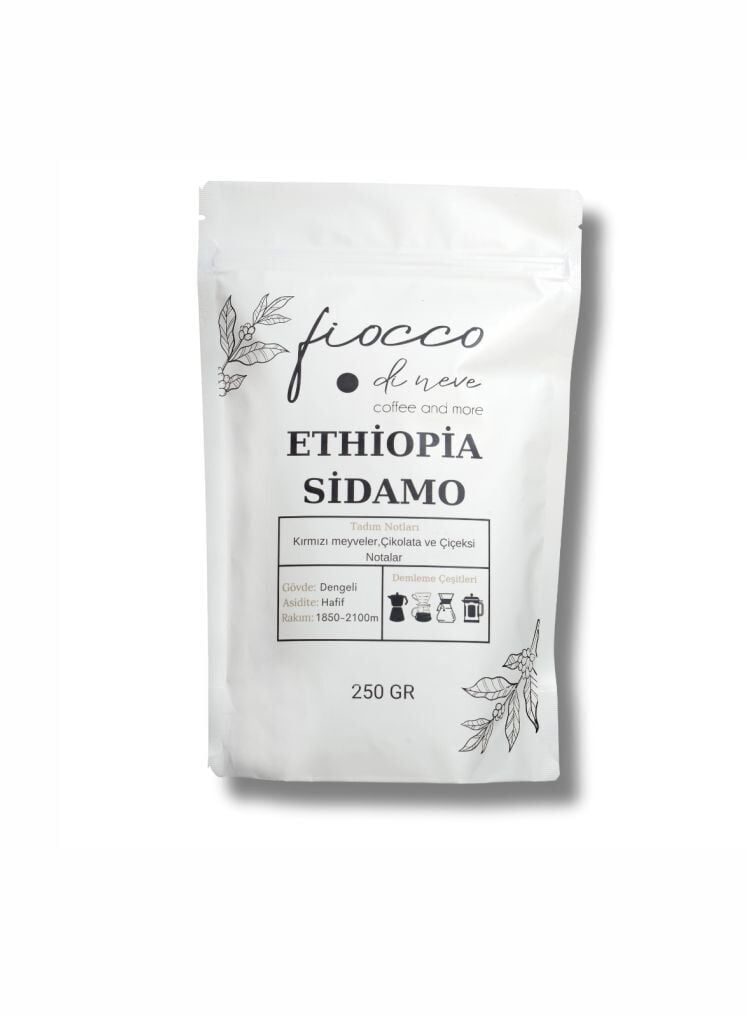 Ethiopia Sidamo Çekirdek Kahve 250 Gr.