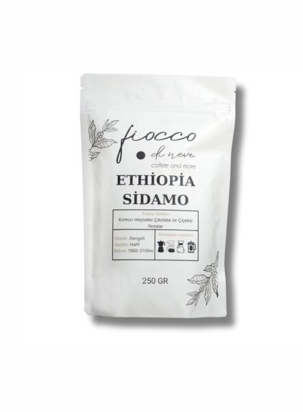 Ethiopia Sidamo Çekirdek Kahve 250 Gr.