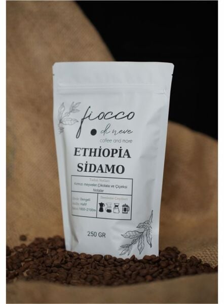 Ethiopia Sidamo Çekirdek Kahve 250 Gr.