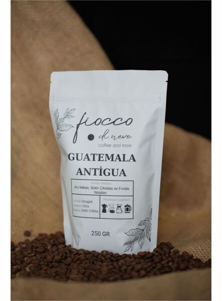 Guatemala Antigua Çekirdek Kahve 250 Gr.