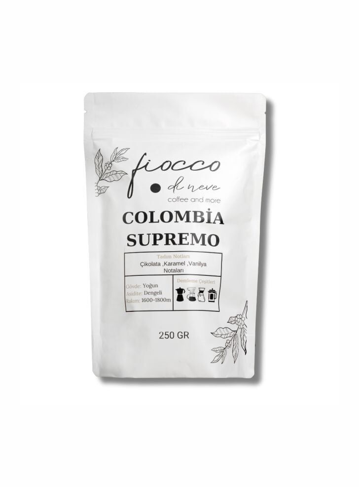 Colombia Supremo Filtre Kahve 250 gr V60